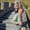 Taking a break on the Great Wall