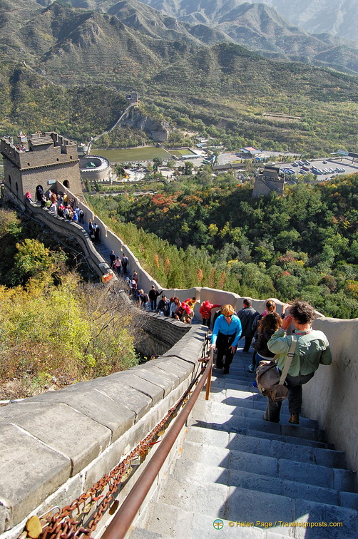 Filming the Great Wall