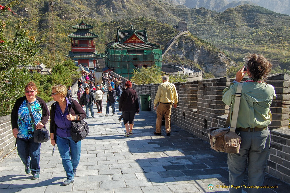 Filming the Great Wall