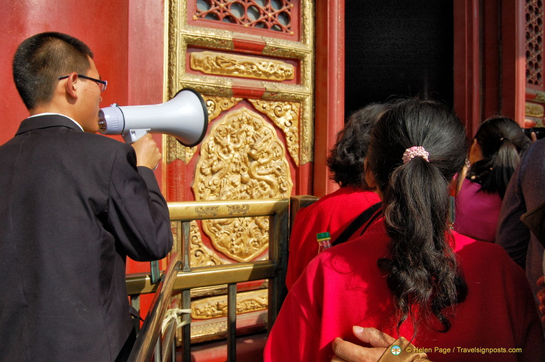 Official at the Hall of Supreme Harmony