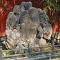 Amazing rock formation in the Imperial Garden