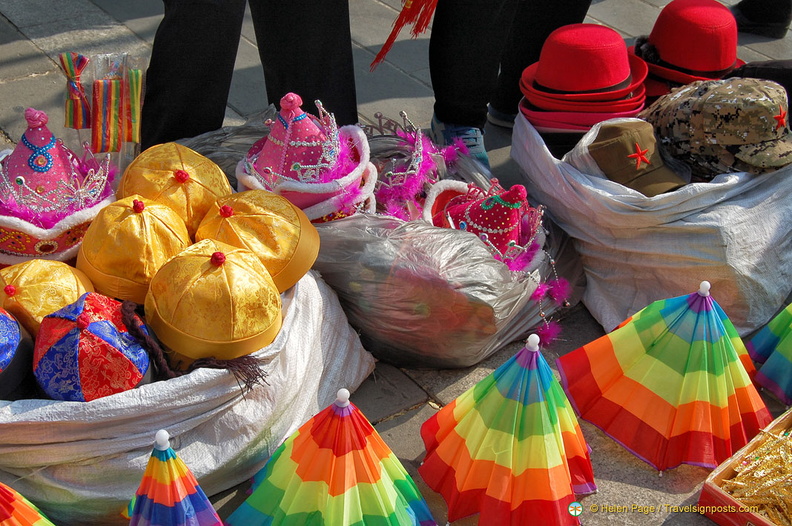 Souvenirs at the Forbidden City