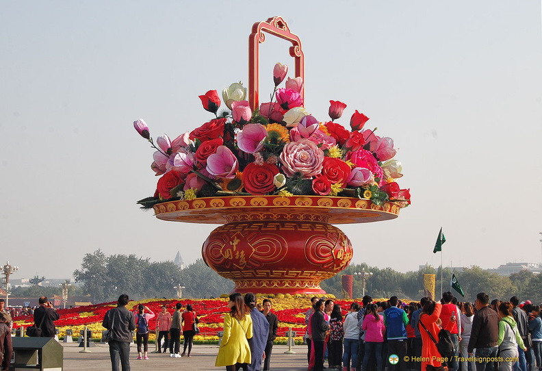 Giant Floral Basket