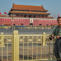 Tiananmen Gate and the portrait of Chairman Mao