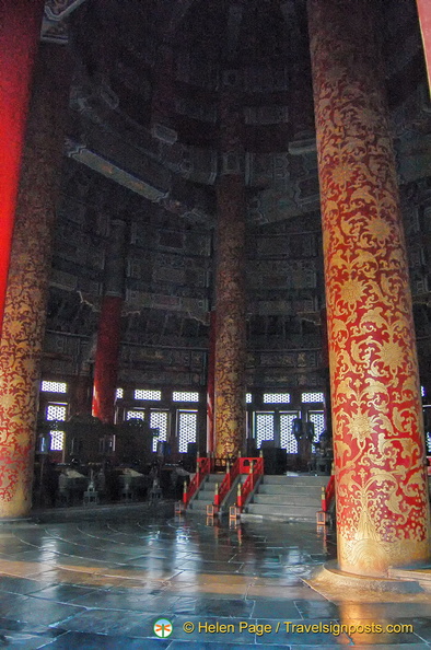 Inside the Hall of Prayer for Good Harvests