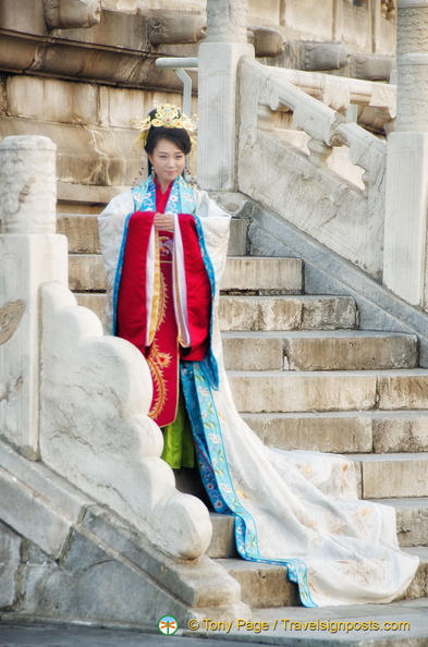 Film shoot at the Temple of Heaven