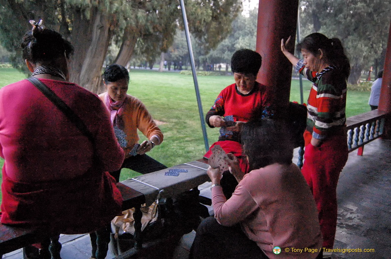 Recreation time at the Temple of Heaven