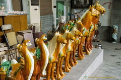 Camels and horses from the terracotta army