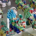 Painted animal figurines