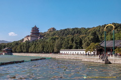 Lake-side walk next to the Long Corridor