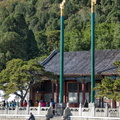 Boat landing in front of the Dispelling Clouds Gate