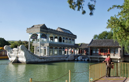 Summer Palace Marble Boat