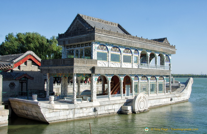 Summer Palace Marble Boat