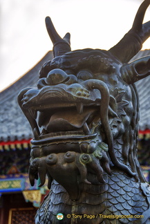 Bronze Statue of Mythical Qilin 