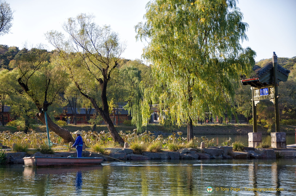 Fisherman at Chengde Mountain Resort