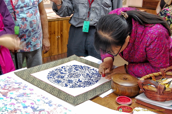 Putting Her Seal on our Astamangala