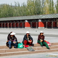 Vendors Outside The Big Buddha Temple