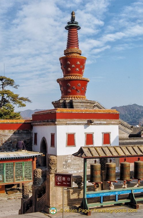 The Big Buddha Temple Stupa