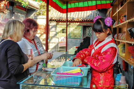 Buying Souvenirs at Puning Street Market