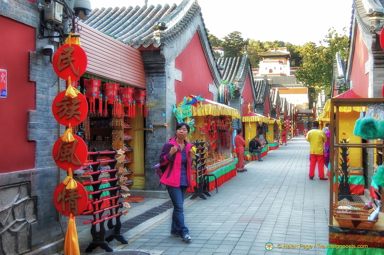 A Quiet Day at the Puning Street Qing market