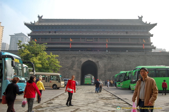 Xi'an City Wall East Gate Barbican