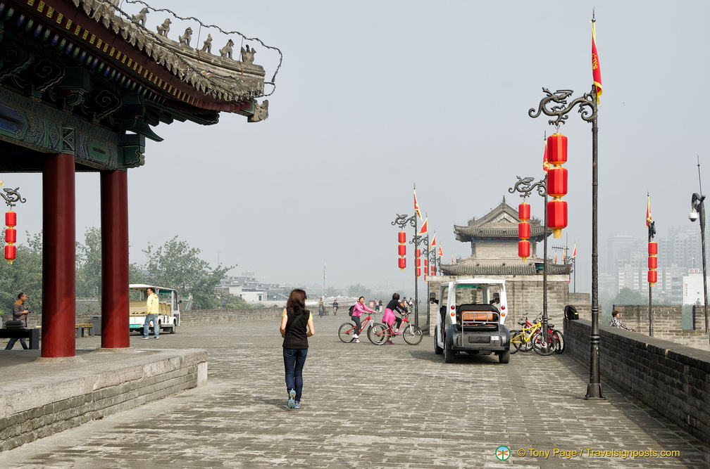 Xi'an Pollution as seen from the City Wall