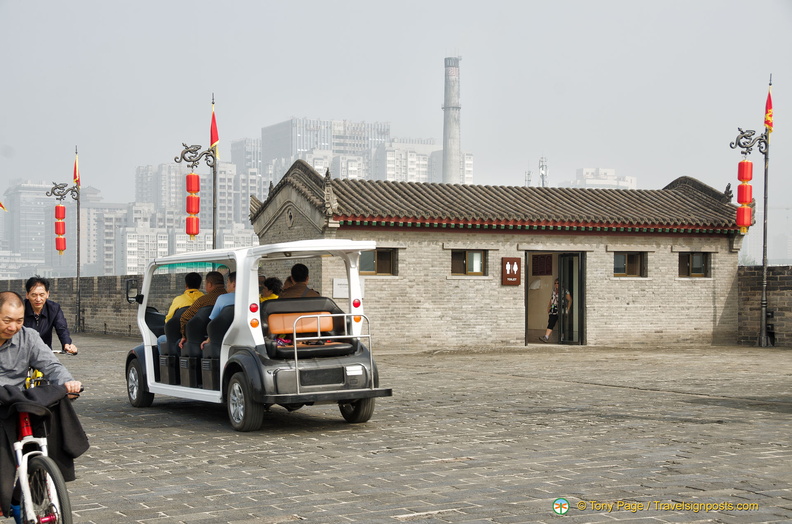 Xi'an City Wall Battery-Operated Carts