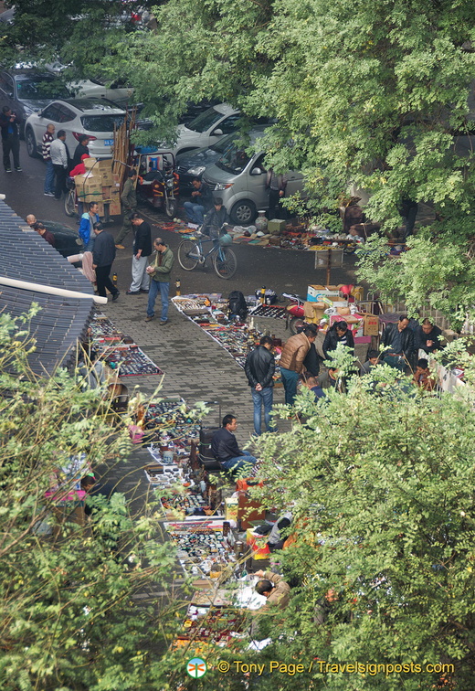 Street Market off Xi'an City Wall