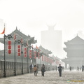 Pollution as seen from Xi'an City Wall