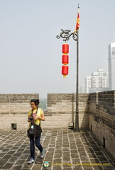 Decorative Flag Pole - Xi'an City Wall