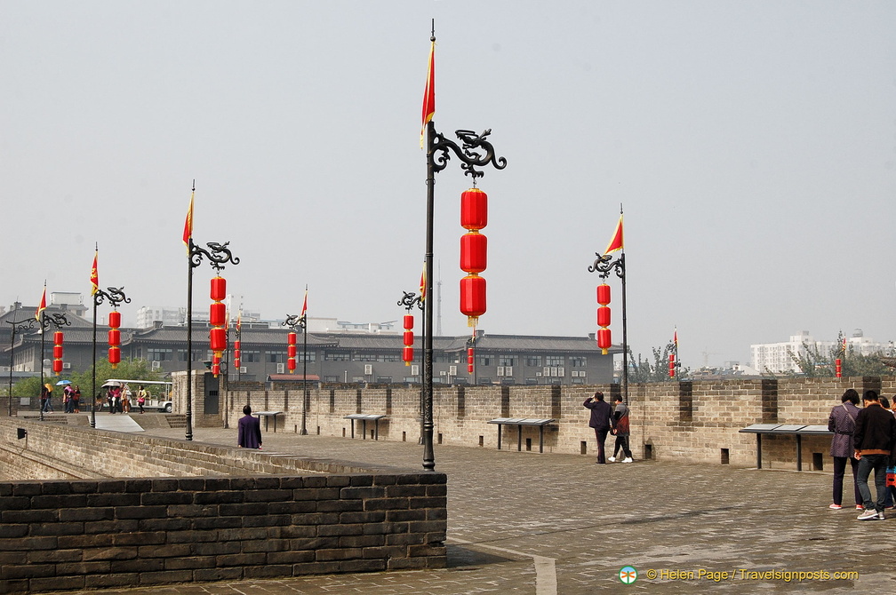 Xi'an City Wall Decorative Flag Poles