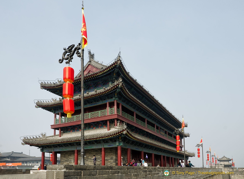 Xi'an City Wall Pavilion