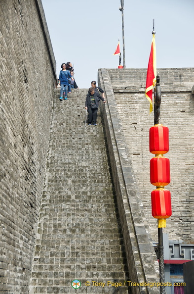 Xi'an City Wall Steps