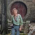 Tony at the Great Mosque Moon Gate