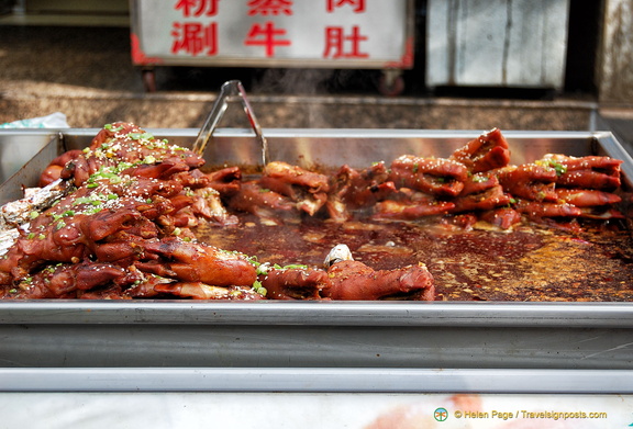 Xi'an Muslim Snack Street Cooked Food