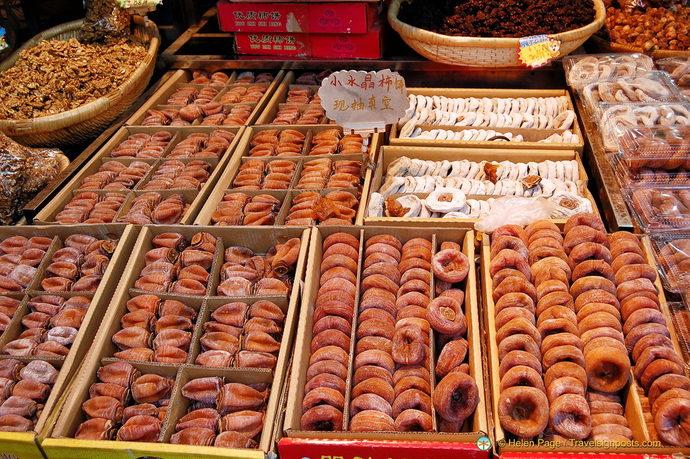 Xi'an Muslim Snack Street - Dried Persimmons