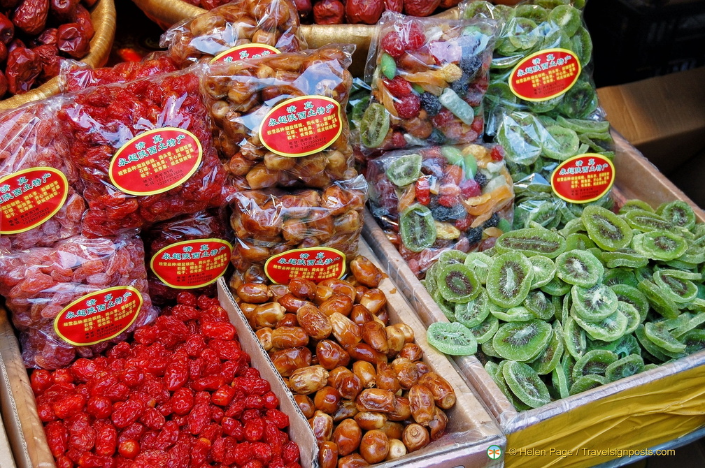 Xi'an Muslim Snack Street - Dried Fruits