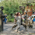 Sculptures in Xi'an Muslim Quarter