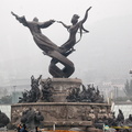 Fountain near the Terracotta Warriors Museum