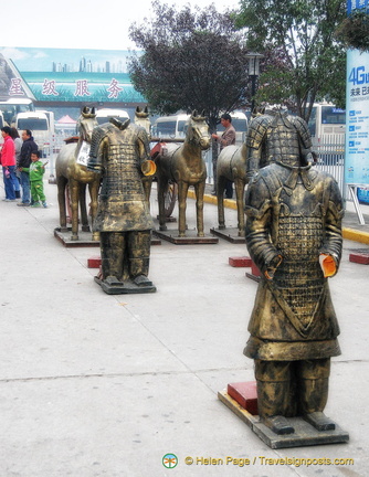 Carpark near the Terracotta Warriors Museum