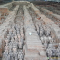 Rows of infantrymen and their horses