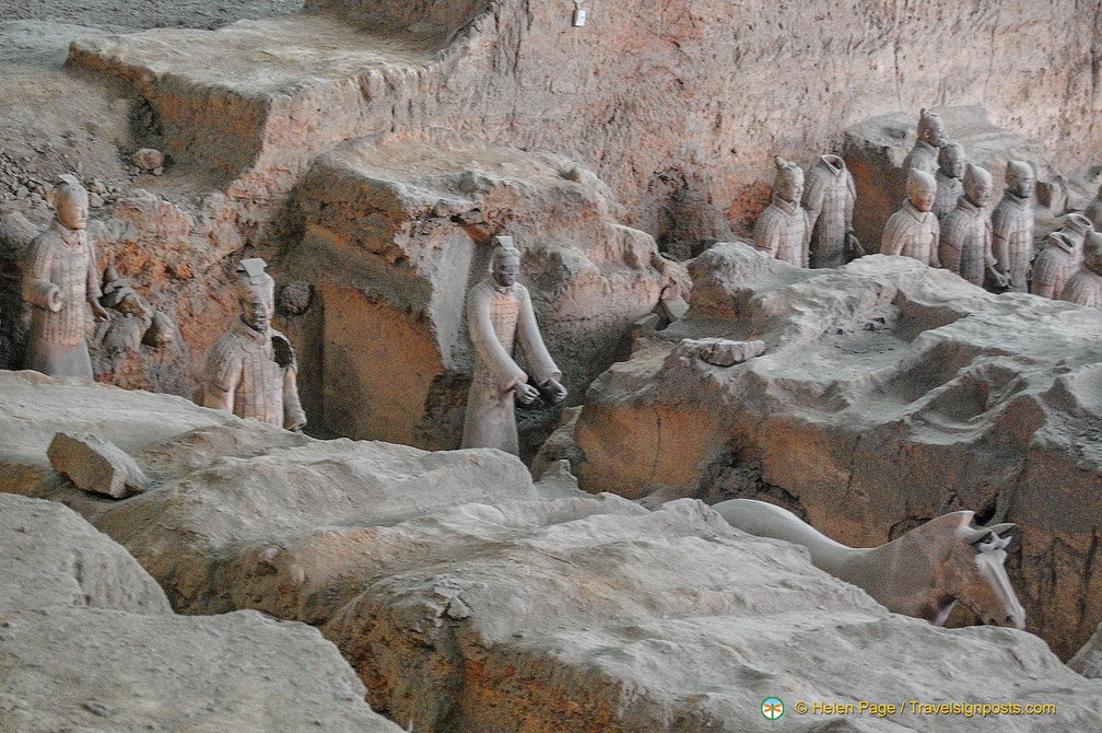 Armoured terracotta warriors