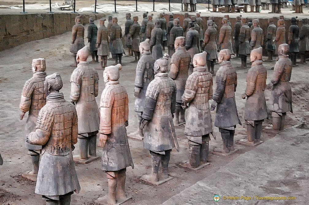 Restored Terracotta Warriors