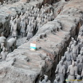 Rows of infantrymen and officer warriors