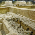 Channels in a Terracotta Warrior pit