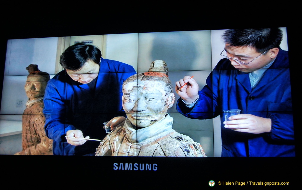 Terracotta Warriors Colour Restoration