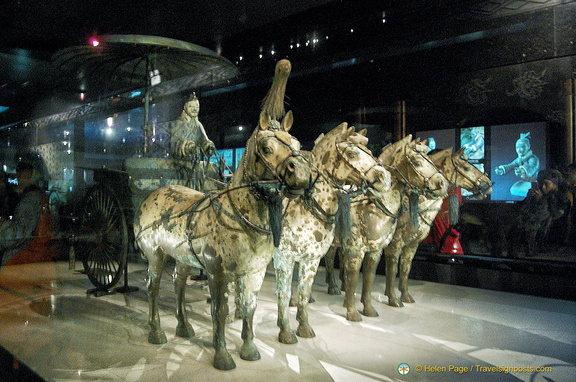 Bronze Chariot and Horses