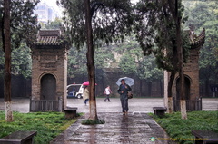 Visiting the Small Wild Goose Pagoda