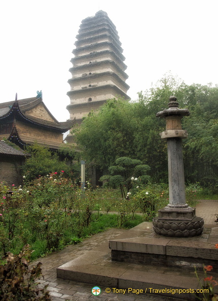 Tang Dynasty Small Wild Goose Pagoda