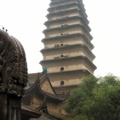 View of Small Wild Goose Pagoda